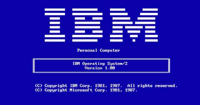 IBM PC DOS OS